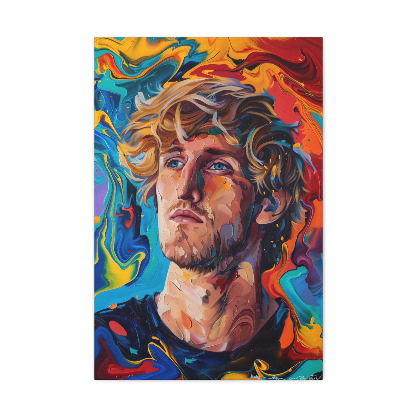 Logan Paul Rolex Canvas: A Mavericks Timepiece | Canvas | Art & Wall Decor, Canvas, Fall Picks, Hanging Hardware, Home & Living, Indoor, Top Spring Products, Valentine's Day promotion | Prints with Passion