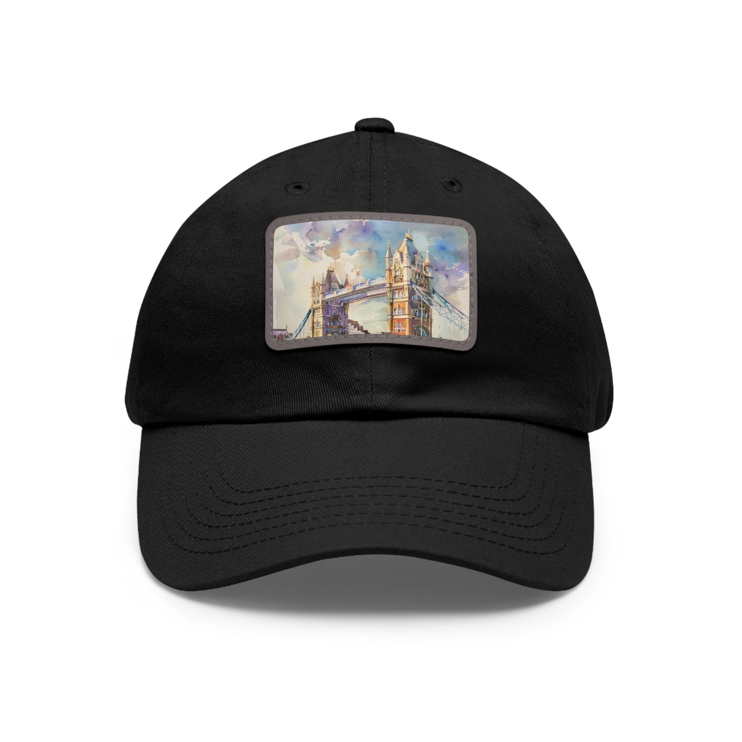 Tower Bridge London Watercolor Baseball Cap