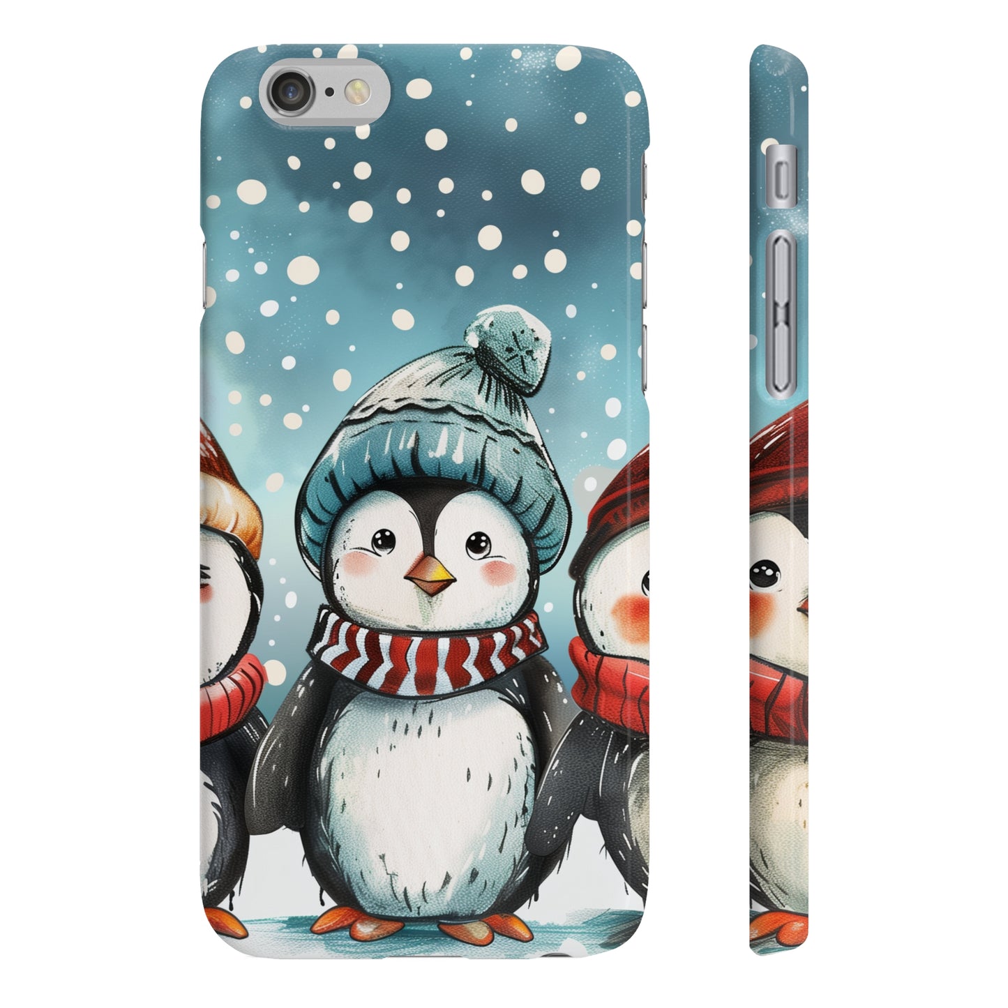 Penguin Party: Winter Wonderland Phone Case