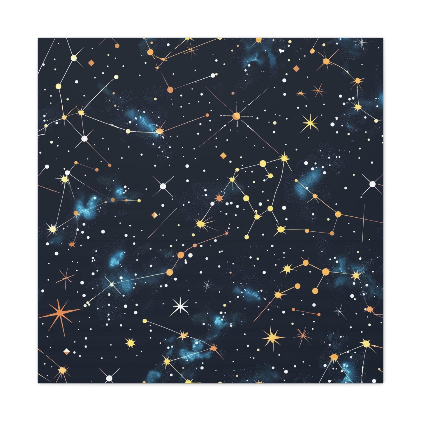 Starry Night on Your Special Date Canvas | Canvas | Art & Wall Decor, Canvas, Fall Picks, Hanging Hardware, Home & Living, Indoor, Top Spring Products, Valentine's Day promotion | Prints with Passion