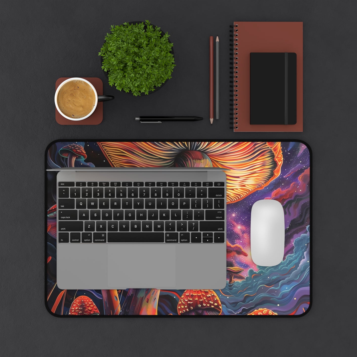 Neon Jungle Desk Mat: Elevate Your Workspace