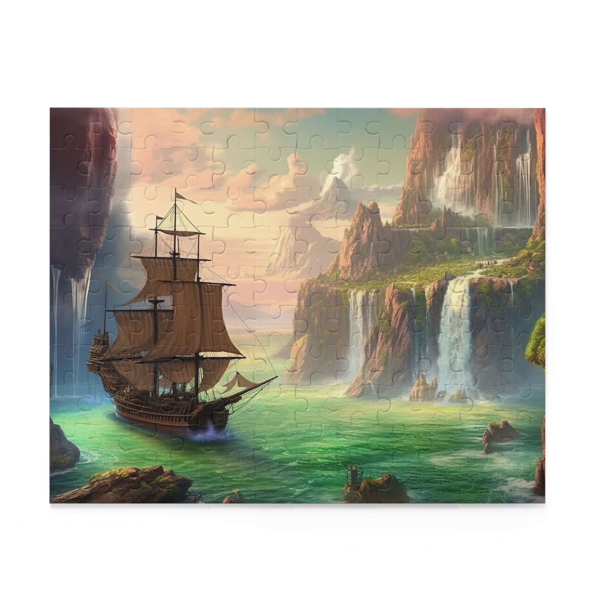 Enchanted Neverland Jigsaw Puzzle - Whimsical Fairytale Scene Puzzling Fun