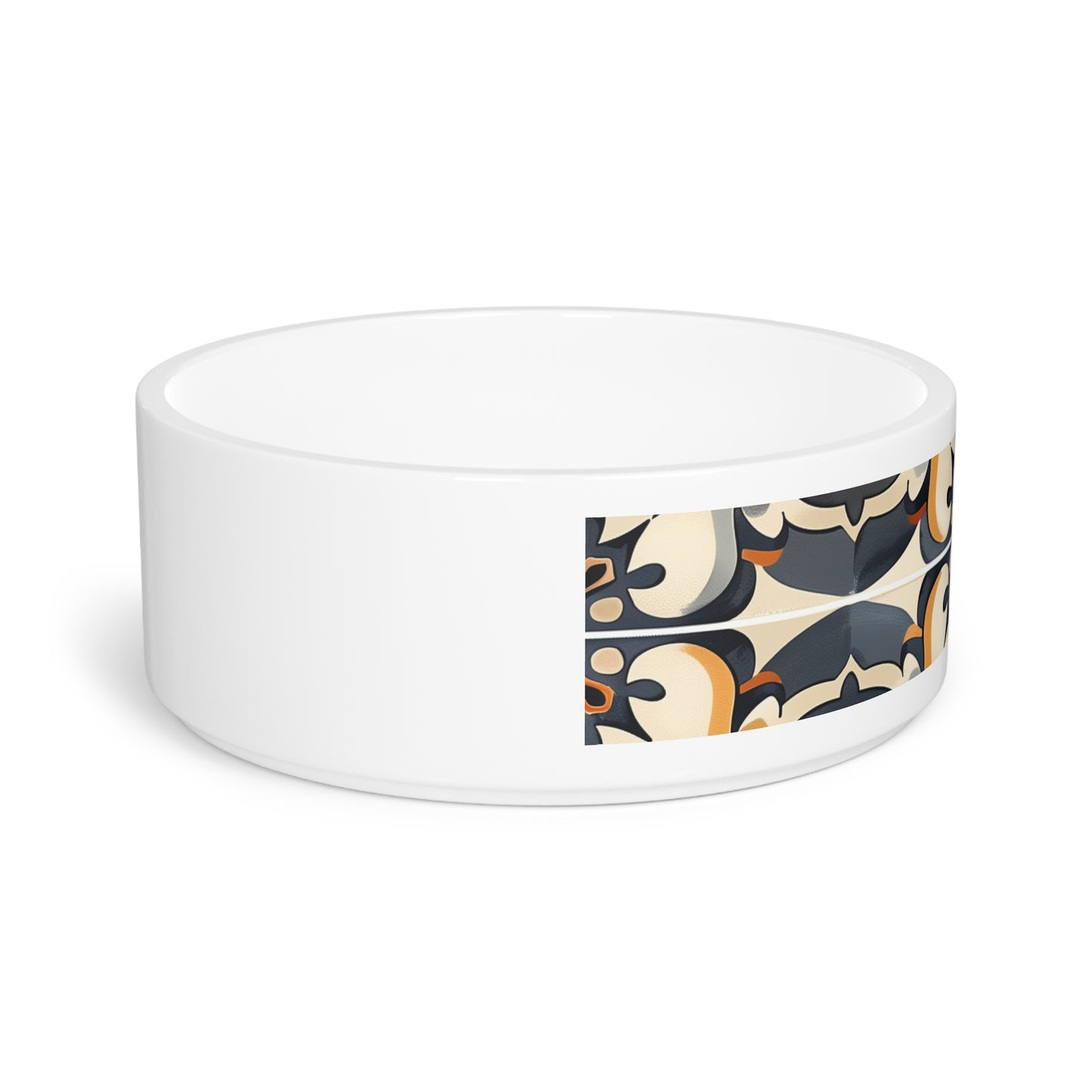 Tile Pet Bowl: Artisan Elegance