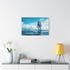 Astronaut Walking on Ocean Surface — Canvas Wall Art — Product Detail View 7