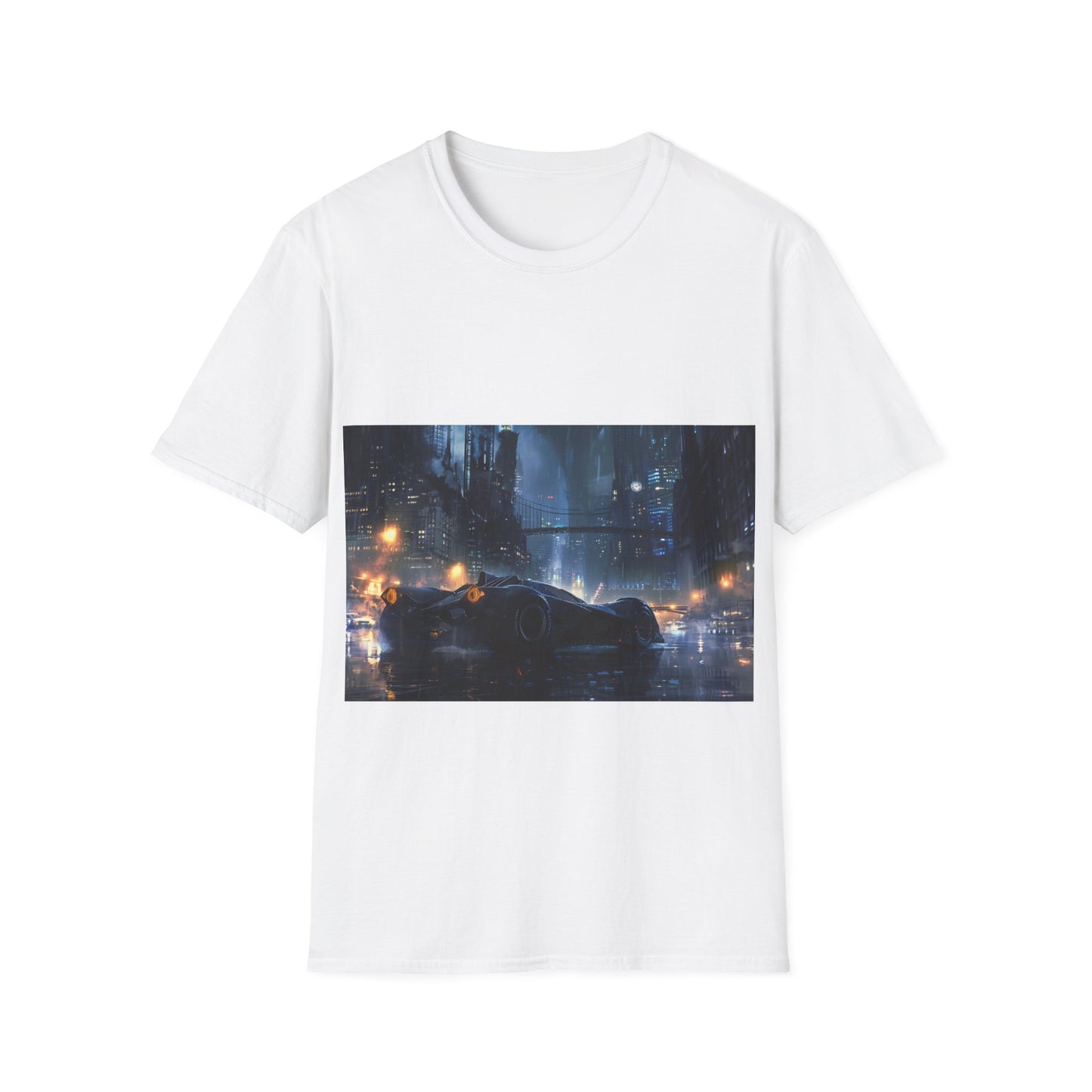 Gotham City Batmobile TShirt: The Dark Knights Ride