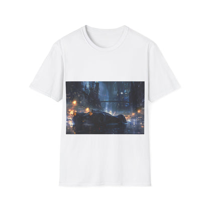 Gotham City Batmobile TShirt: The Dark Knights Ride