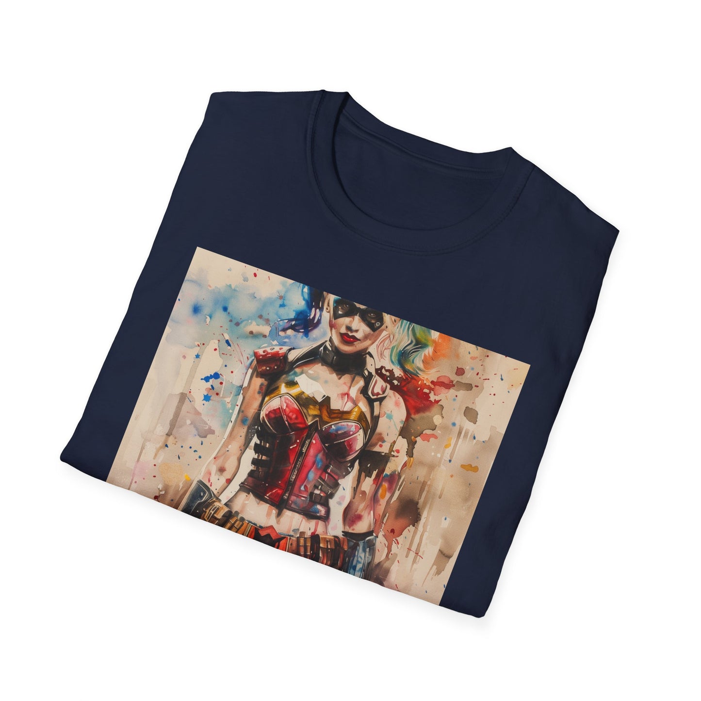 Gotham's Jester: A Harley Quinn T-Shirt