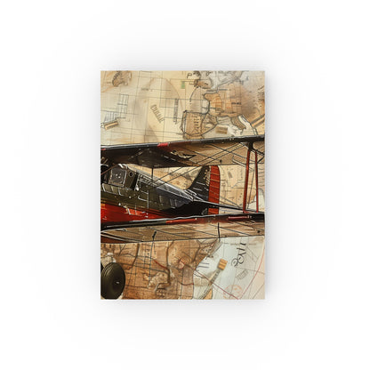 Vintage Airplane Travel Journal for Adventurous Souls - Perfect Gift Idea