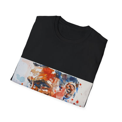 Usyk Boxing Watercolor Tee: Champion Style