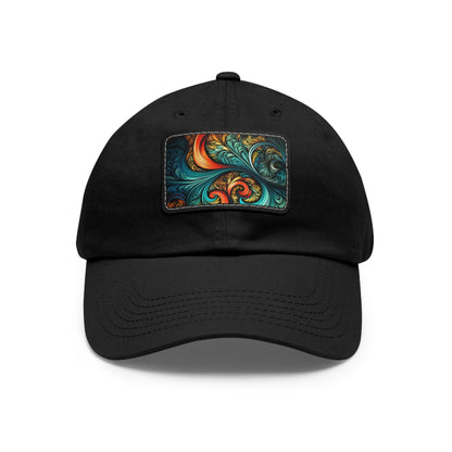 Geo Fractal Snapback Cap