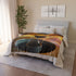 Hourglass with Black Hole in Center Plush Fleece Throw Blanket