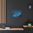 Sunken Ship Glowing with Bioluminescence — Canvas Wall Art — Product Detail View 8