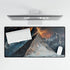 Ancient Mountain Split by Lightning — XL & XXL Desk Mat — Product Detail View 5