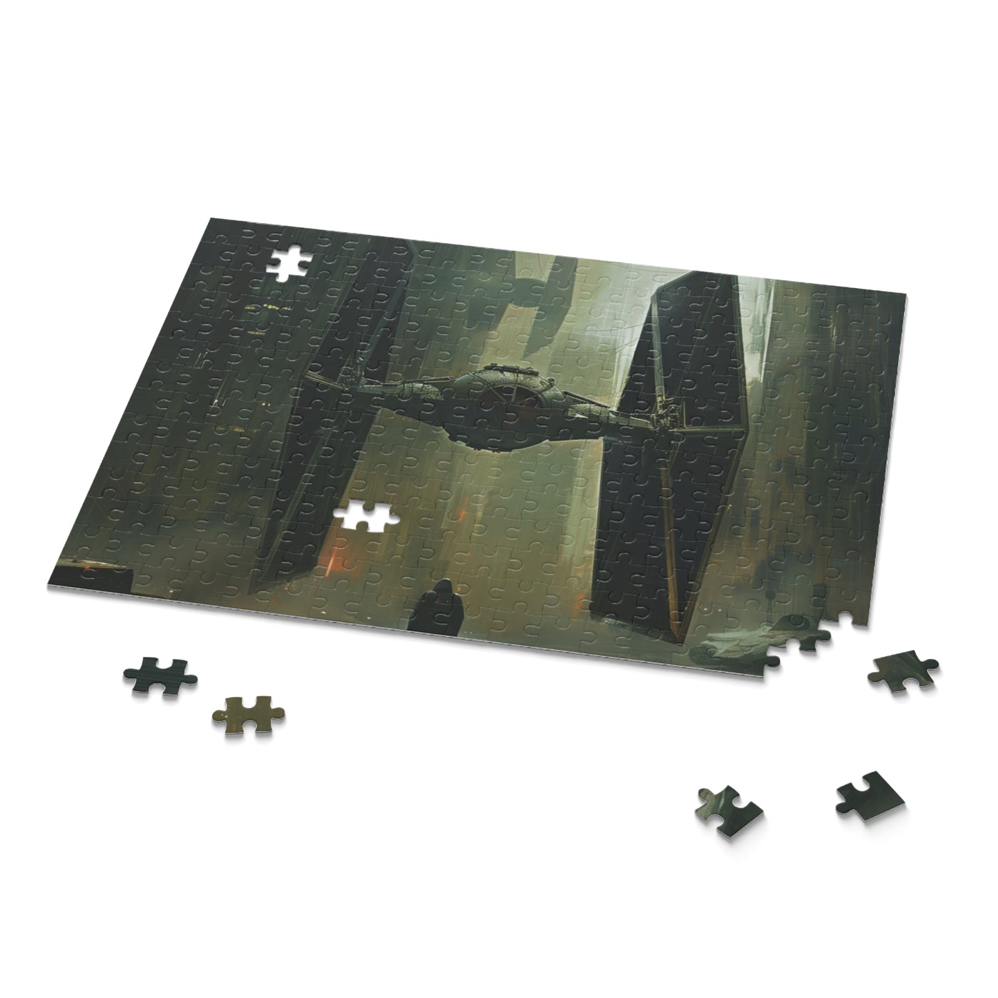 Star Wars Tie Fighter jigsaw puzzle for fans - challenging and detailed design