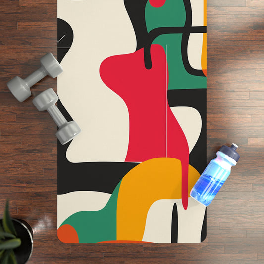 Vibrant Abstract Yoga Mat | Home Decor | Home & Living, Mother's Day, Rugs & Mats, Sports, Spring Essentials, Sublimation, Summer Picks, TikTok | Prints with Passion