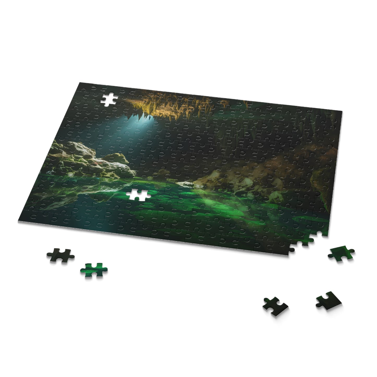 Glowing Cave Jigsaw Puzzle