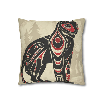 "Get cozy with our Spirit Animal Pillowcase - high-quality, stylish, and perfect for all seasons. Makes a great gift! Explore more at printswithpassion.com"