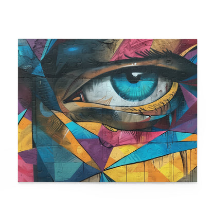 Vibrant Urban Graffiti Jigsaw Puzzle - Bold colors and intricate designs for art lovers