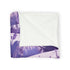 Provence Lavender Botanical Fields Seamless Plush Fleece Throw Blanket - View 8 | Prints With Passion