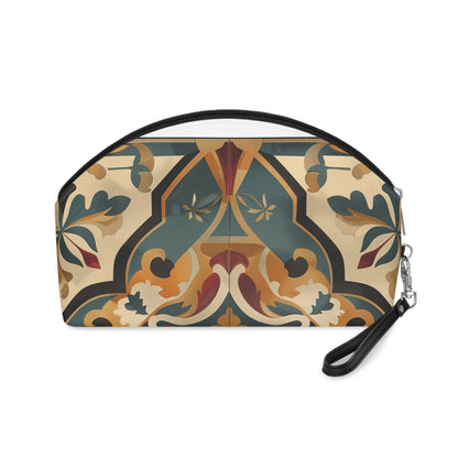 Artisan Tiles Makeup Bag: Chic, Stylish, Seamless!