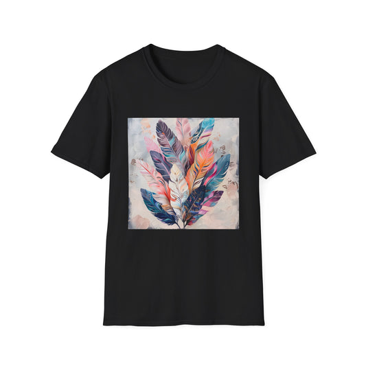 Bohemian Rhapsody: A Flight of Feathers | T-Shirt | DTG, Men's Clothing, Regular fit, T-Shirts, Unisex, Women's Clothing | Prints with Passion