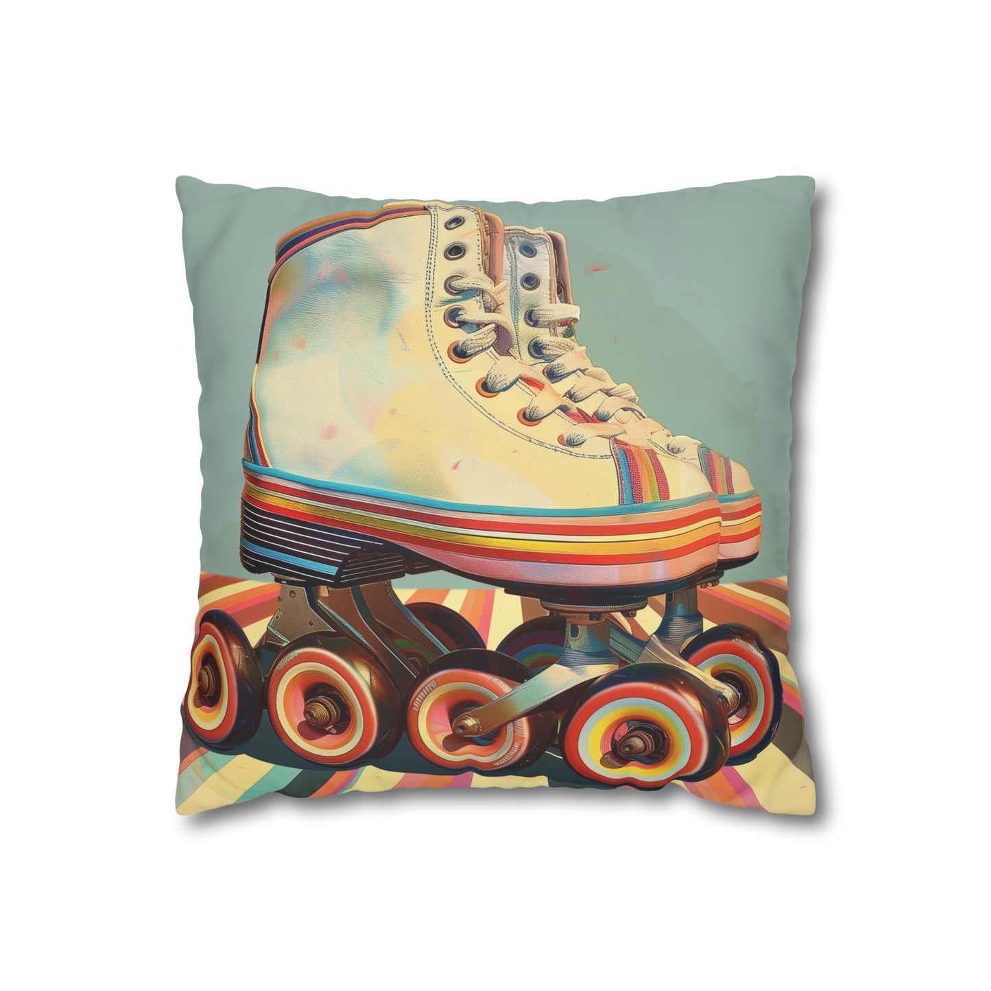 Roller Skate Dreams Pillowcase | Pillow Cases | All Over Print, AOP, Bed, Bedding, Home & Living, Indoor, Pillow Case, Pillow Covers, Pillows & Covers, Sublimation | Prints with Passion