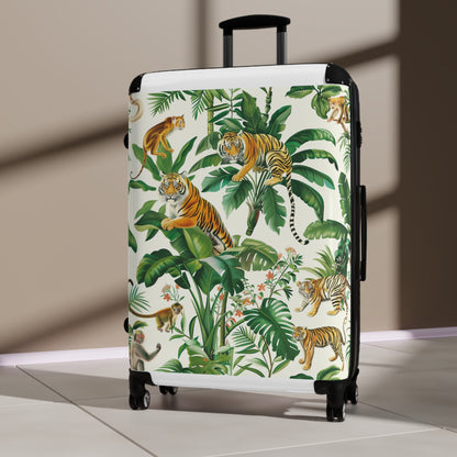 Tiger Print Jungle Adventure Suitcase