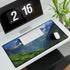 French Alps — XL & XXL Desk Mat — 3mm Non-Slip Natural Rubber Base Detail