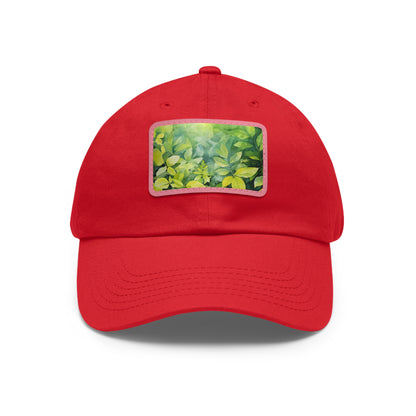 Summer Breeze Watercolor Foliage Cap