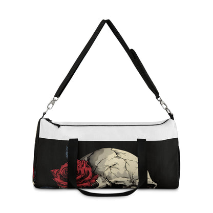 Skull and Rose Duffel Bag