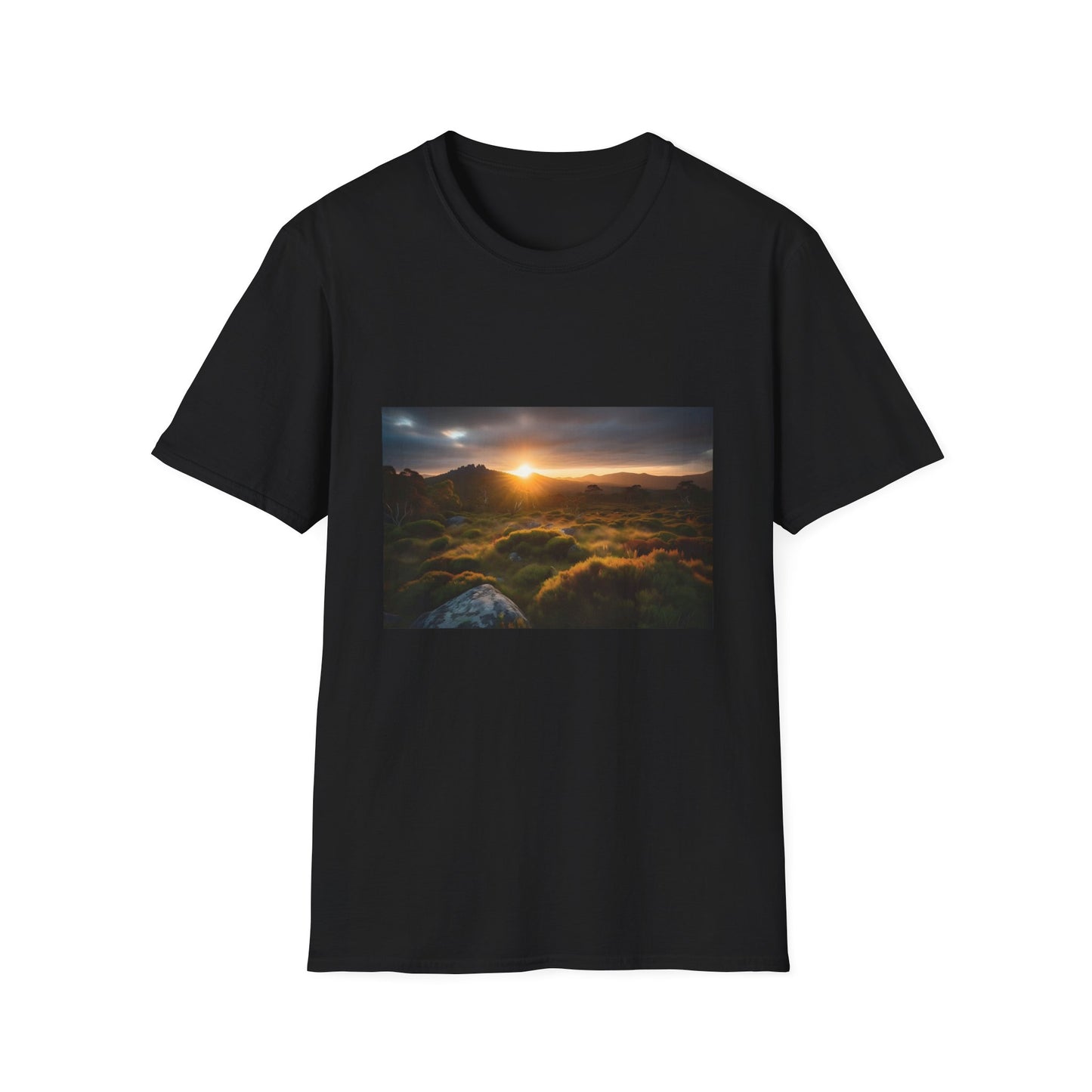 Untamed Heart of the Southern Isle | T-Shirt | Cotton, Crew neck, DTG, Men's Clothing, Neck Labels, Regular fit, T-shirts, Women's Clothing | Prints with Passion