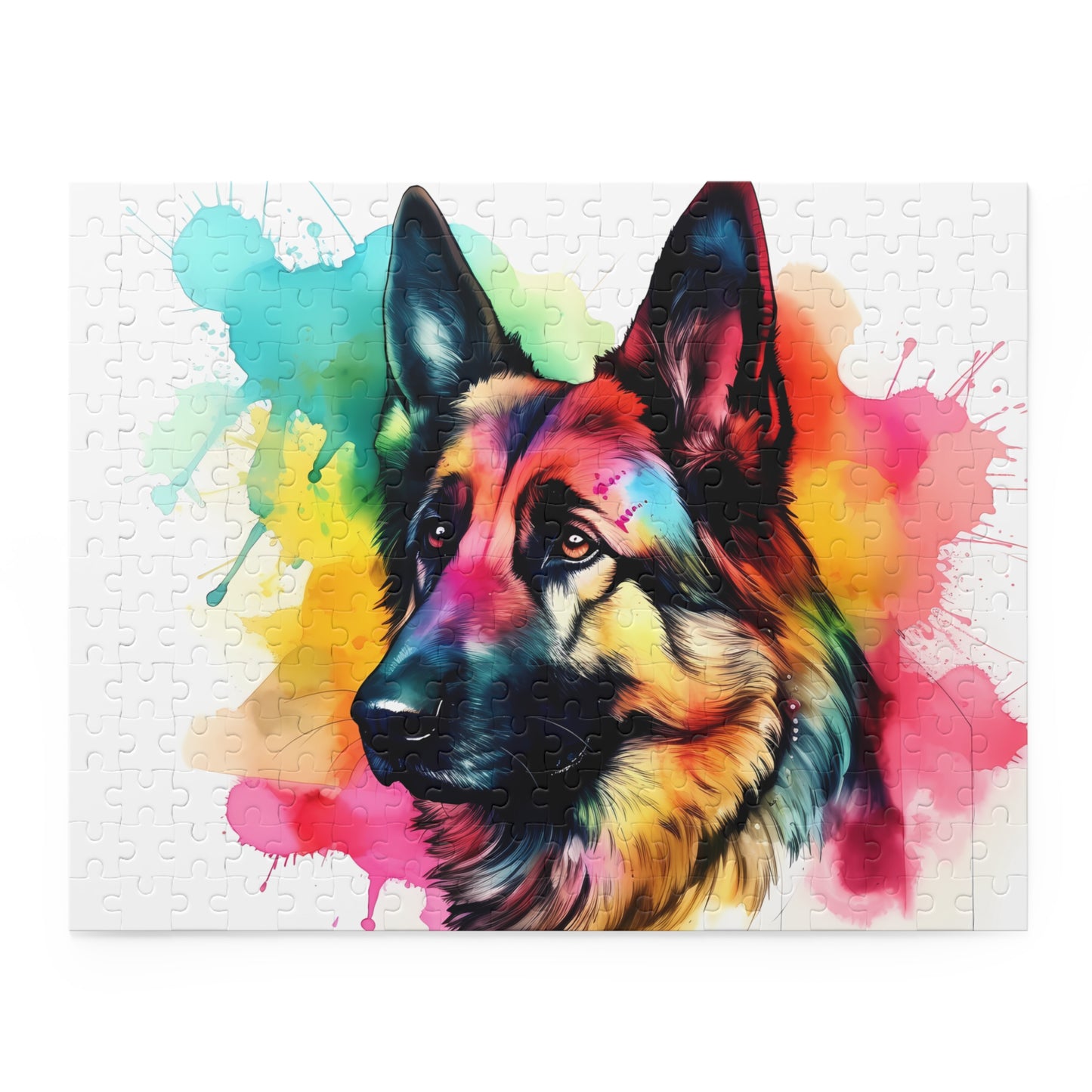 Adorable German Shepherd Jigsaw Puzzle