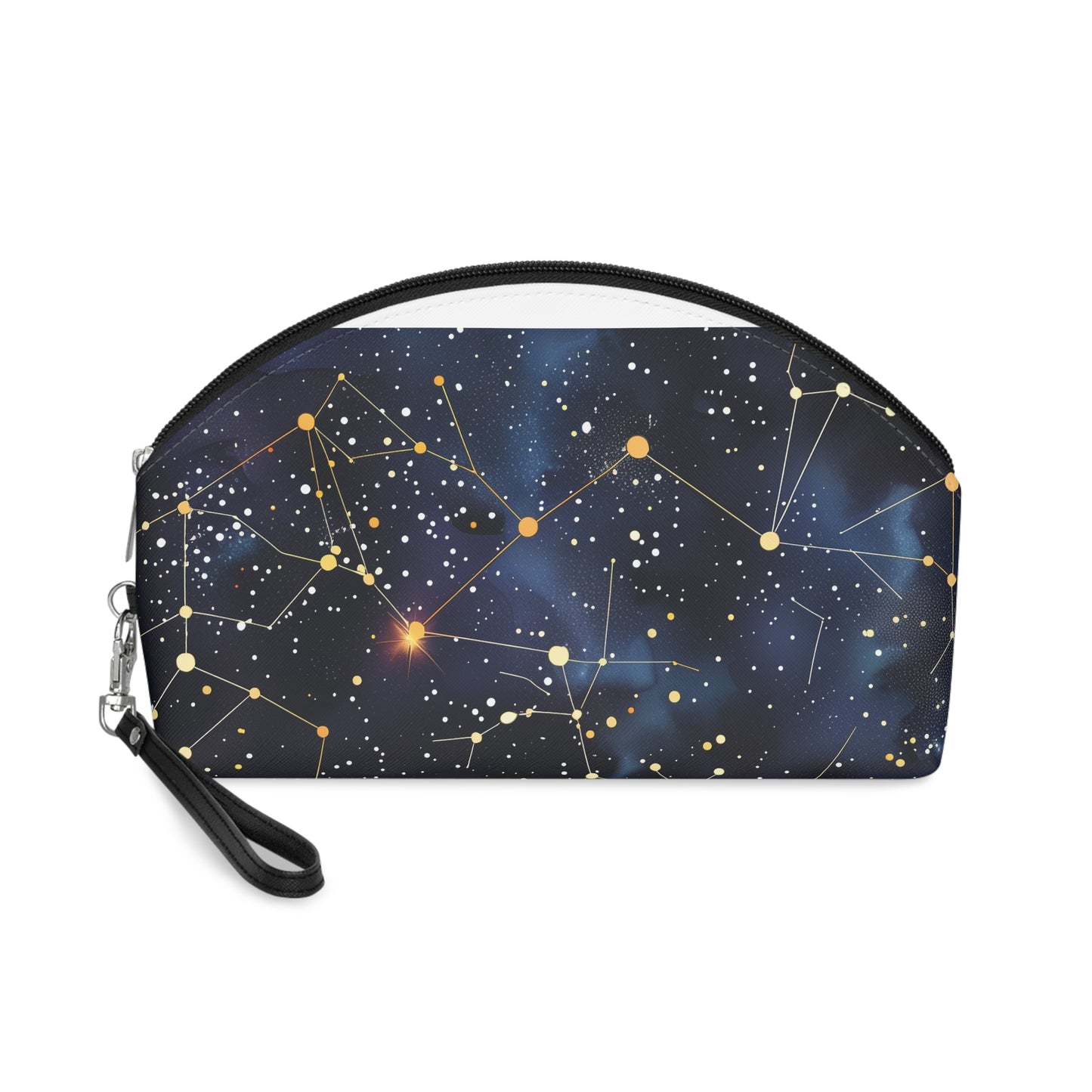 Starry Night Makeup Bag: Cosmic Constellations | Makeup Bag | Accessories, All Over Print, AOP, Cosmetics, Pouches, Sublimation, Travel Accessories, With zipper | Prints with Passion