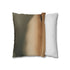 Desert Storm with Giant Sand Serpent (Edition II) — 40×40 Cushion Cover — Soft Brushed Fabric Texture Close-Up