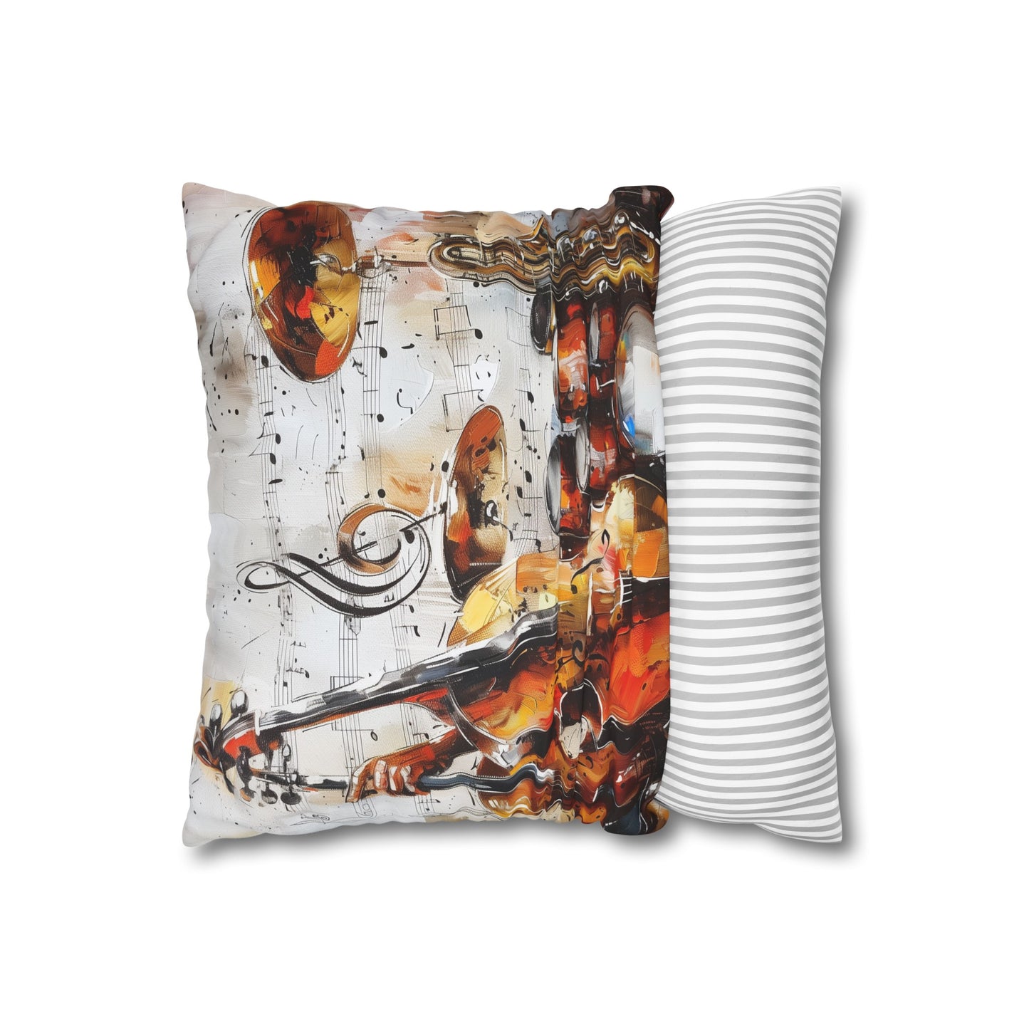 "Musical Dreams Pillowcase: High-Quality, Comfortable, Stylish | Perfect Gift for Music Lovers"