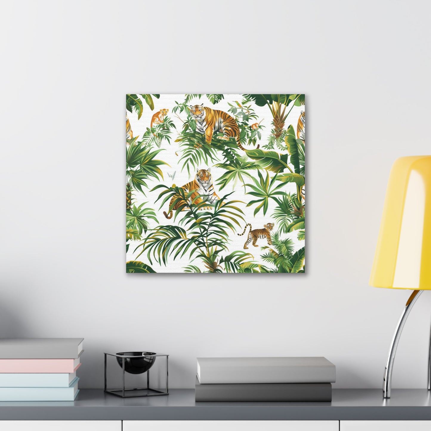 Tiger Jungle Safari Canvas Print