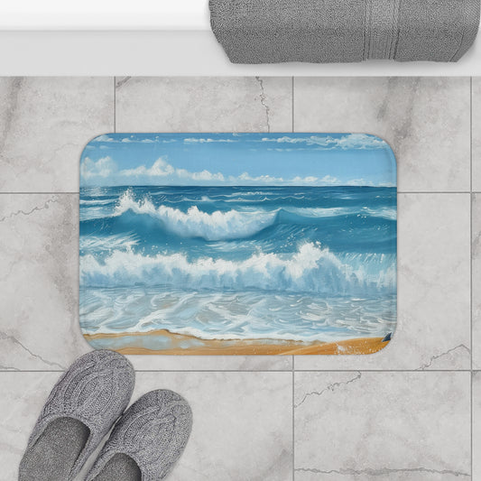 Surf's Up Bath Mat | Bath Mats | Bath, Bathroom, Home & Living, Indoor, Sublimation | Prints with Passion