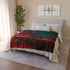 Haunted Carnival on Another Planet — Plush Fleece Throw Blanket — Product Detail View 9