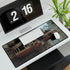 Sci Fi City with Floating Trains Gaming XXL Extended Desk Mat