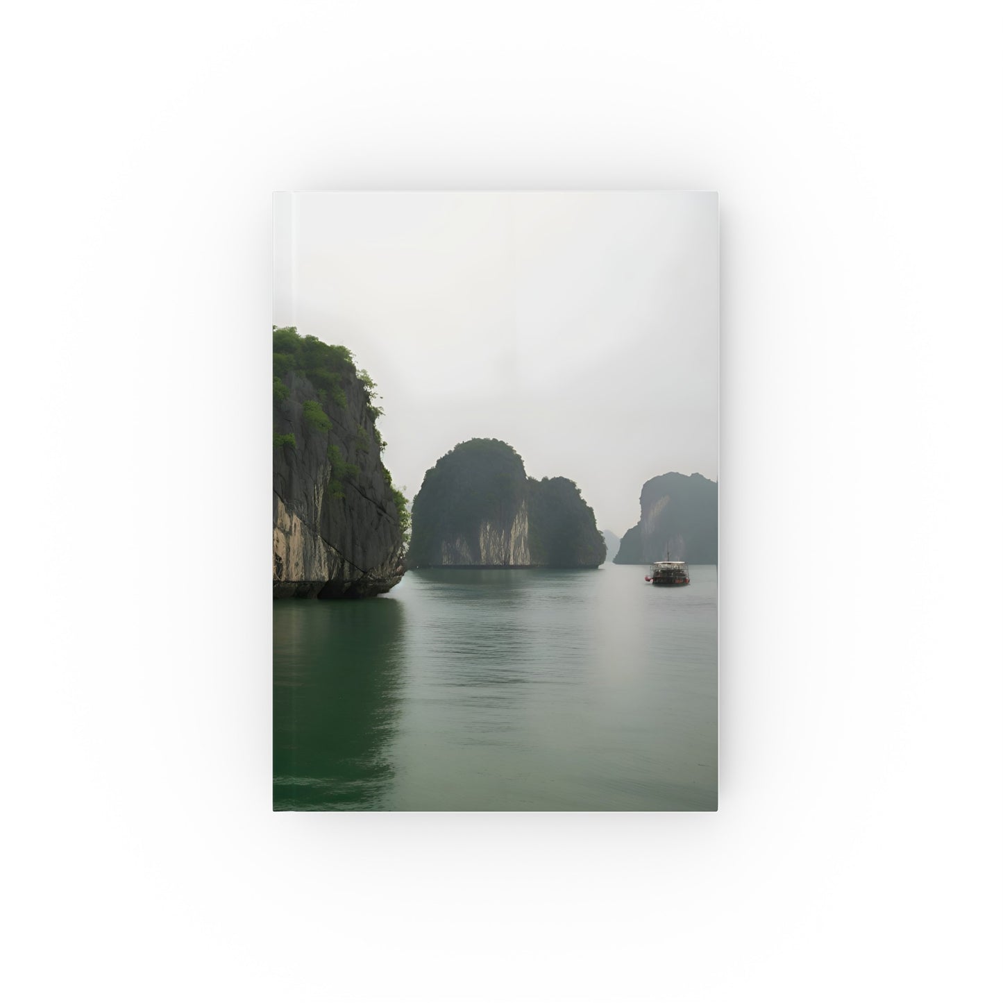 "Capture your Vietnamese journey with Halong Bay Serenity journal - high-quality, stylish, and perfect for all seasons. Makes a great gift! Shop now."