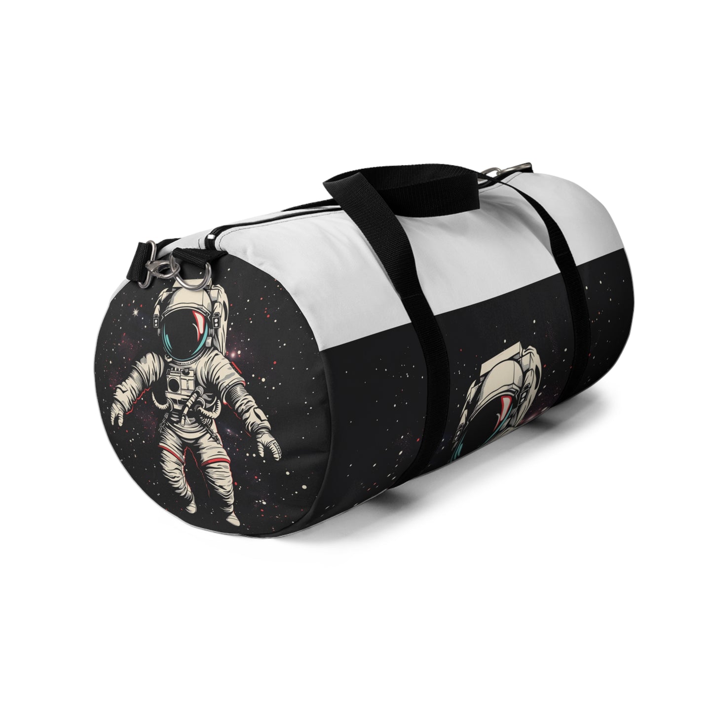 Galactic Explorer Duffel Bag | Duffle Bags | Accessories, All Over Print, AOP, Assembled in the USA, Assembled in USA, Bags, Duffle, Made in the USA, Made in USA | Prints with Passion