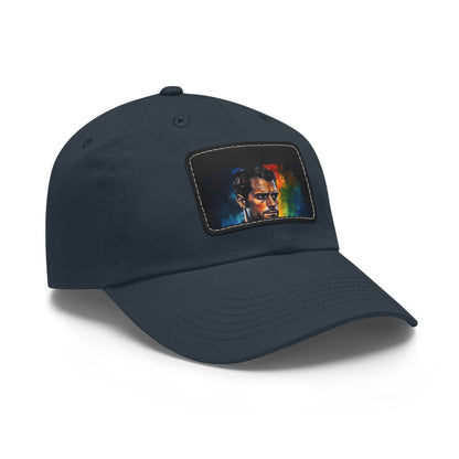 Neon Dreams: Henry Cavill Watercolor Snapback Cap