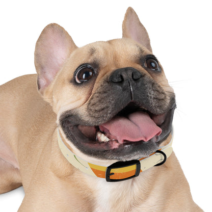 Retro Wave Dog Collar: Colorful & Stylish