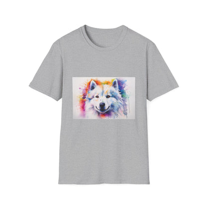 ❄️ Samoyed Spirit: A Watercolor Adventure of Playfulness and Freedom