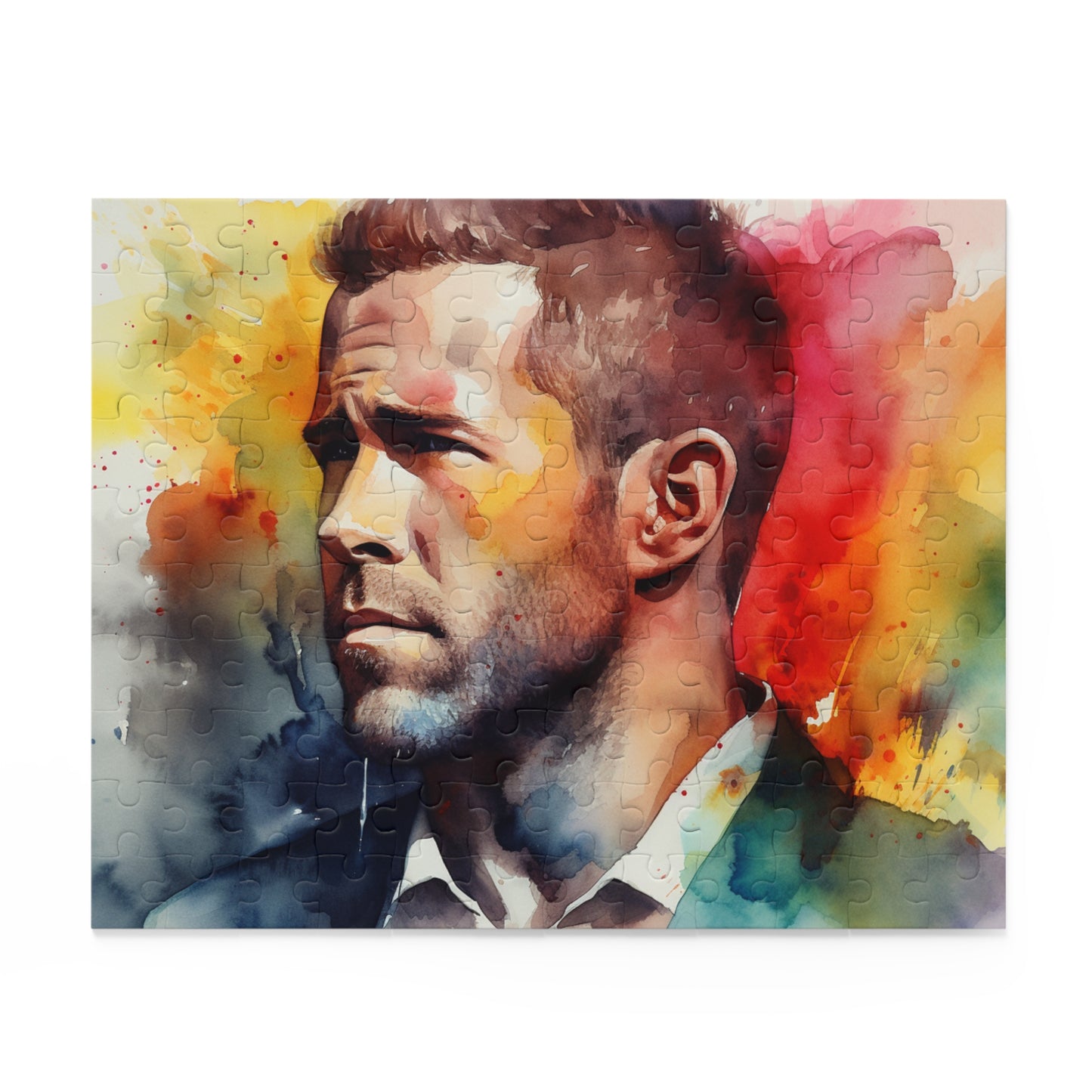 Ryan Reynolds Watercolor Jigsaw Puzzle