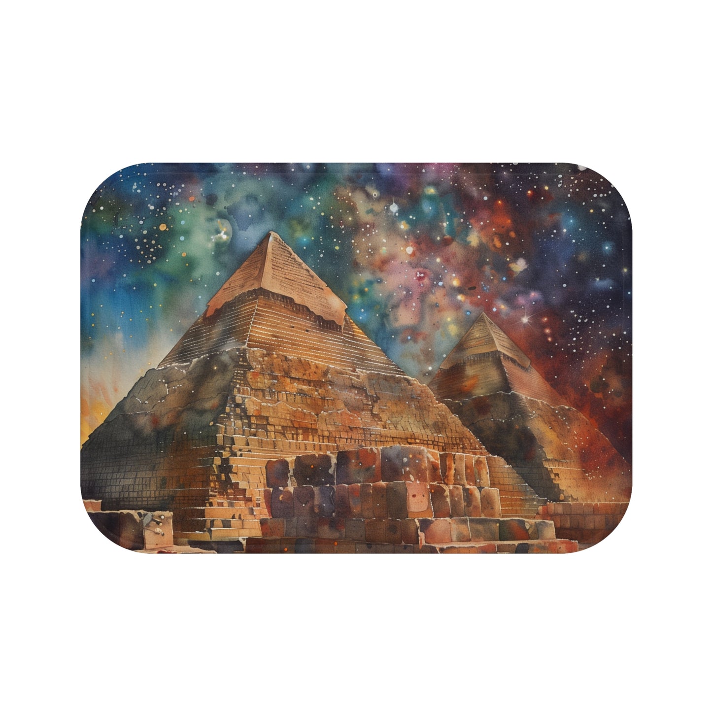 Ancient Wonders Bath Mat