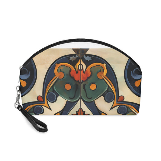 Artisan Tiles Makeup Bag: Chic & Stylish Accessory!