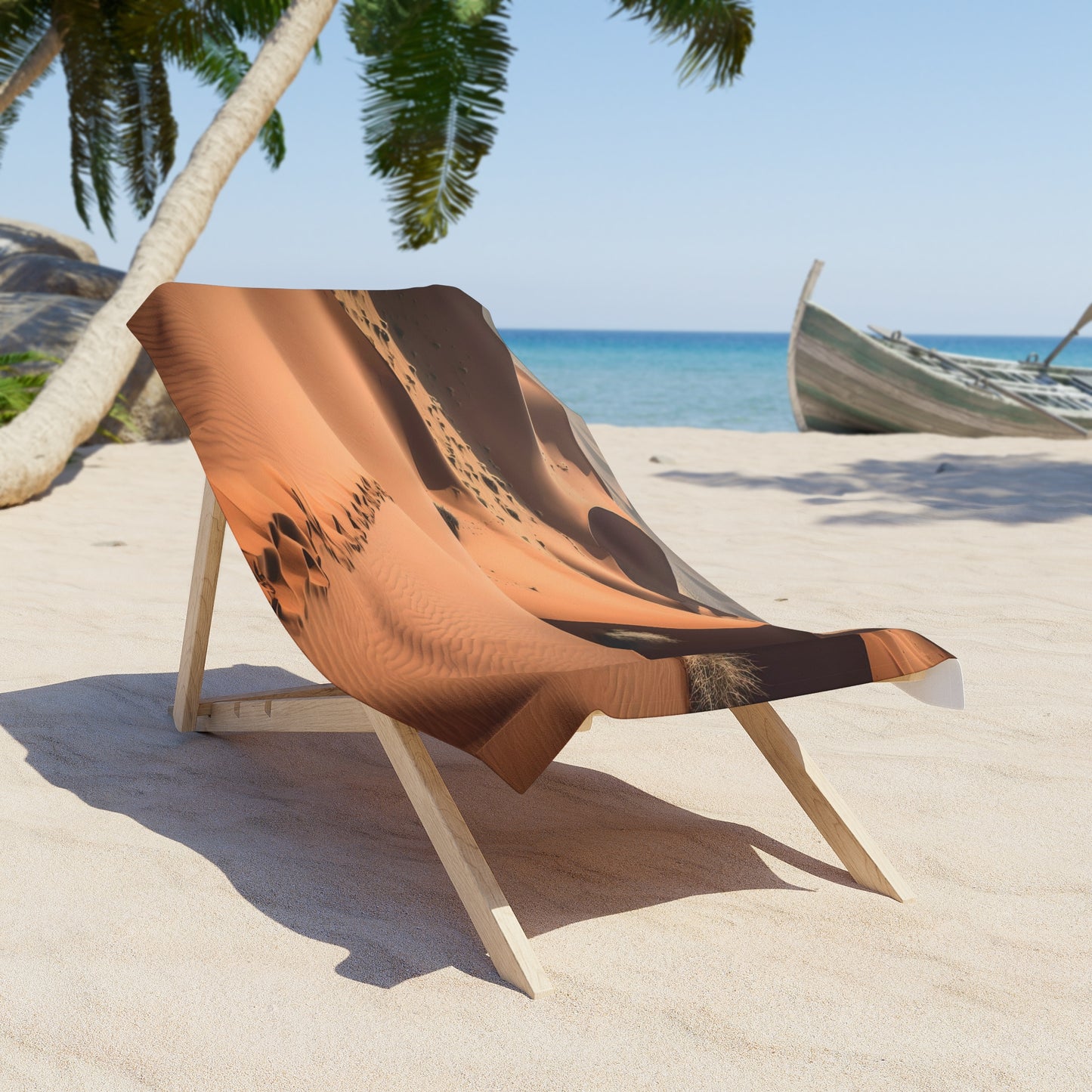 this towel is ideal for lounging by the water or drying off after a swim. Bring a touch of the exotic to your beach day with the Sossusvlei Lodges Beach Towel.