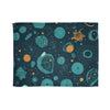 Deep Space Cosmic Nebula Seamless Plush Fleece Throw Blanket - View 1 | Prints With Passion