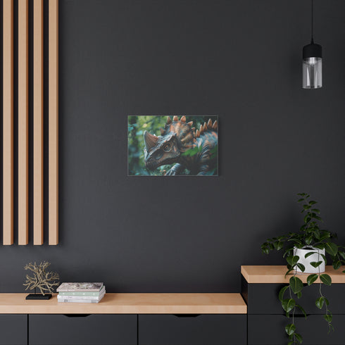 Stegosaurus Dinosaur — Canvas Wall Art — Product Detail View 5